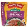Tasty Bite - Lentil Og2 Madras Fam Sz - CS of 6-17.7 OZ