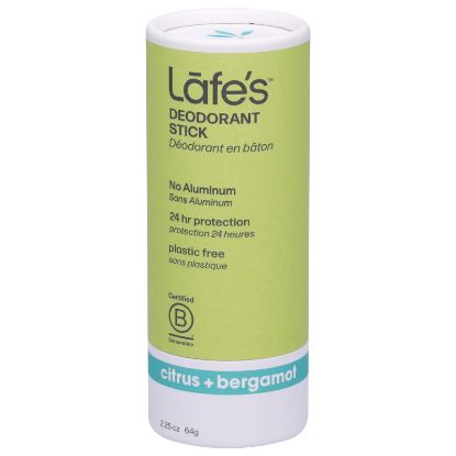 Lafe's Natural Body Care - Deod Ctrs Brgmt Plstc Fr - EA of 1-2.25 OZ