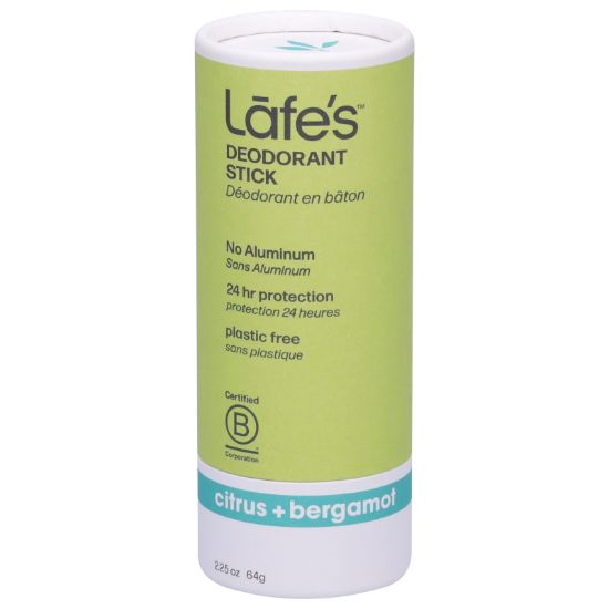 Lafe's Natural Body Care - Deod Ctrs Brgmt Plstc Fr - EA of 1-2.25 OZ