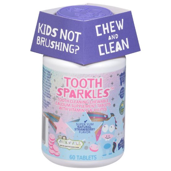 Jack N Jill Kids - Tooth Sparkles - EA of 1-60 CT