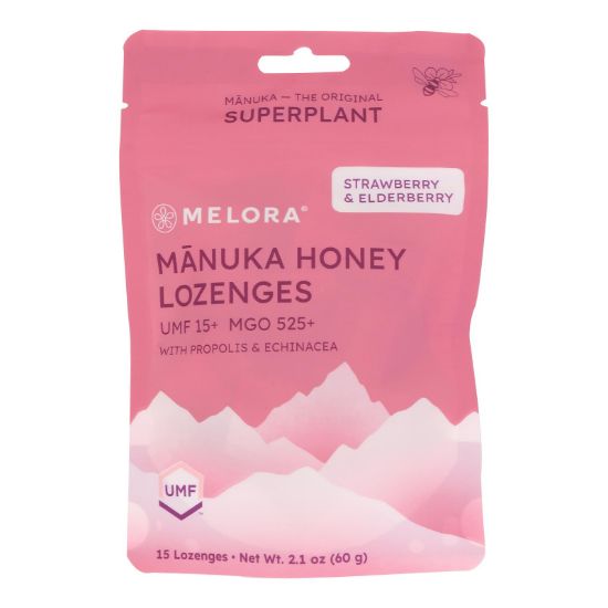 Melora - Lozenges Straw Elbry - EA of 1-2.1 OZ