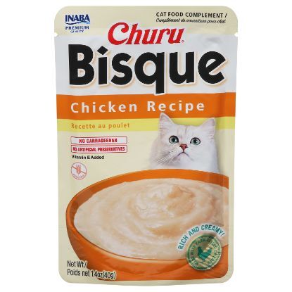 Inaba - Cat Churu Chicken Bisque - CS of 12-1.4 OZ