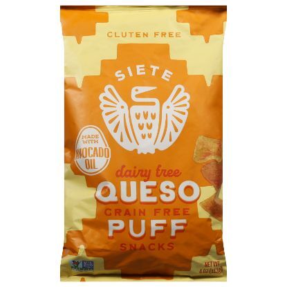 Siete - Puffs Queso - CS of 6-4 OZ