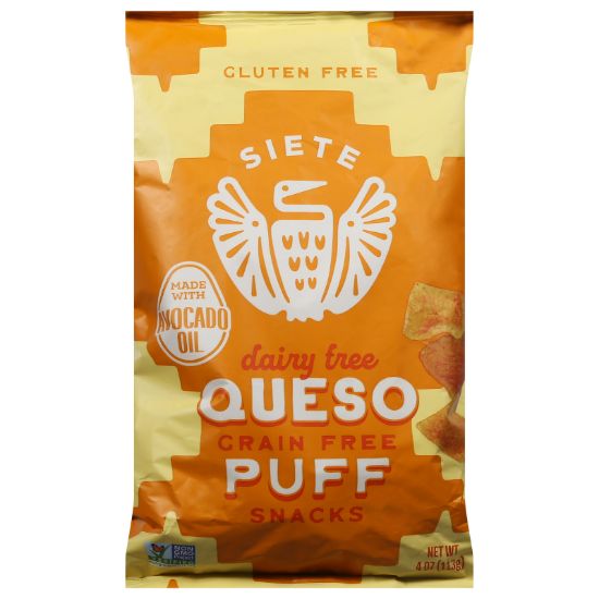 Siete - Puffs Queso - CS of 6-4 OZ