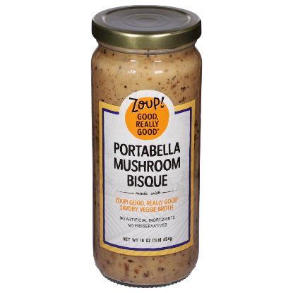 Zoup! Good Really Good - Soup Prtbla Mushrm Bisque - CS of 6-16 FZ