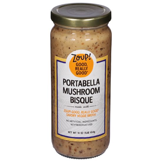 Zoup! Good Really Good - Soup Prtbla Mushrm Bisque - CS of 6-16 FZ