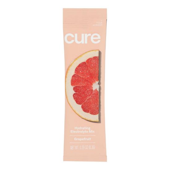 Cure Hydration - Hydrating Drnk Mix Grpfrt - EA of 1-8/.29 OZ