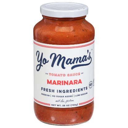 Yo Mama's Foods - Pasta Sauce Marinara - CS of 6-25 OZ