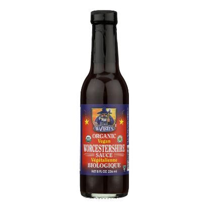 Wizard - Sauce Organic Worcestershire Vegan - Case of 12-8 Fluid Ounces