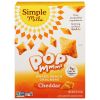 Simple Mills - Crckr Popmmms Ched Veg - CS of 6-4 OZ