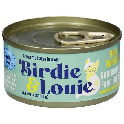 Birdie & Louie - Cat Food Wet Tuna Tuesday - CS of 12-3 OZ