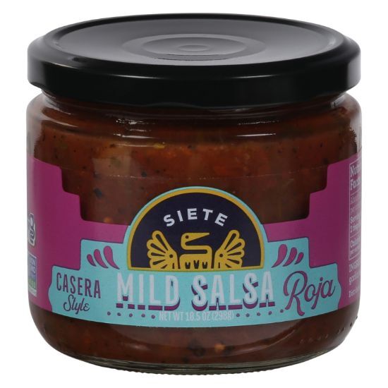 Siete - Casera Mild Salsa - CS of 6-10.5 OZ