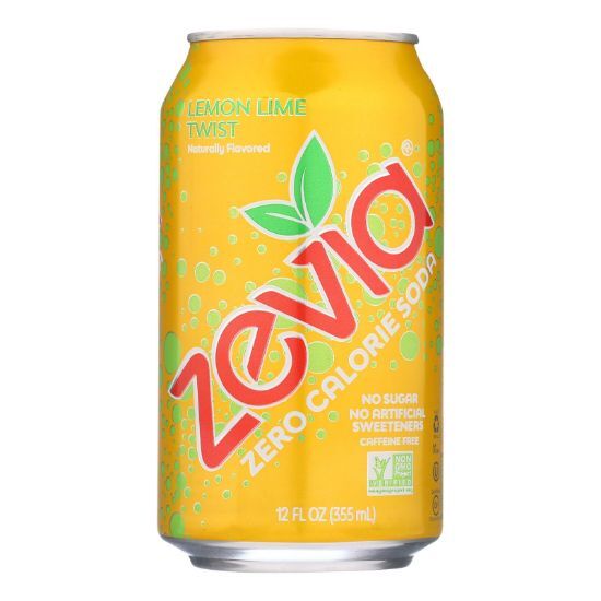 Zevia - Soda Lmn Lime Zero Cal - CS of 4-6/12 FZ
