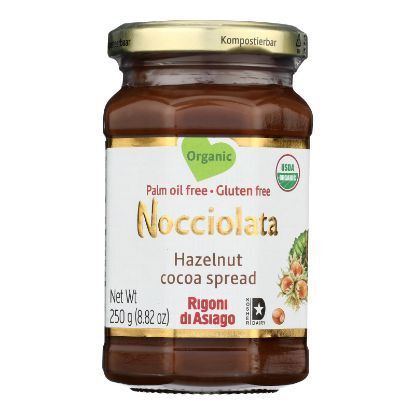 Nocciolata - Spread Organic Hazelnut Cocoa - Case of 6-8.82 Ounces