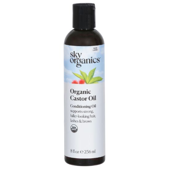 Sky Organics - Oil Og1 Castor - EA of 1-8 OZ