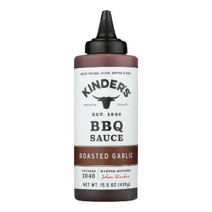 Kinder's - Sauce Bbq Roasted Garlic - CS of 6-15.5 OZ