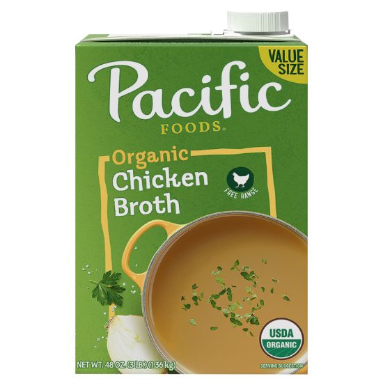 Pacific Foods - Broth Og2 Chicken Frrange - CS of 8-48 FZ