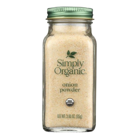 Simply Organic - Onion Powder Organic - Case of 6-3 ounces