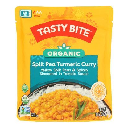 Tasty Bite - Lentils Organic Spicy Tomato and Red Chili Curry - Case of 6-10 Ounces