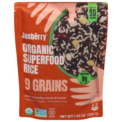 Jasberry - Sprfd Rice Og2 9 Grains - CS of 6-7.05 OZ