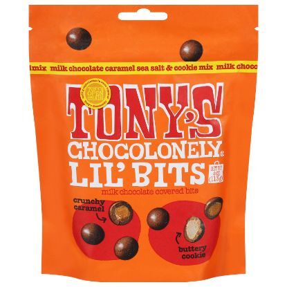 Tony's Chocolonely - Lil Bits Mlk Chc Crml Cky - CS of 8-4 OZ