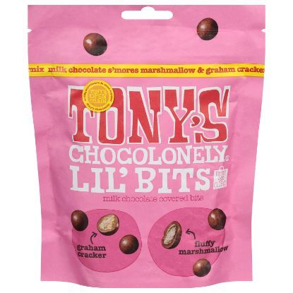 Tony's Chocolonely - Lil Bits Mlk Choc Smores - CS of 8-4 OZ