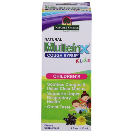 Nature's Answer - Cough Syr Kids Mullein X - EA of 1-4 FZ