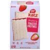 Katz Gluten Free - Straw Toaster Pastry - CS of 6-8 OZ