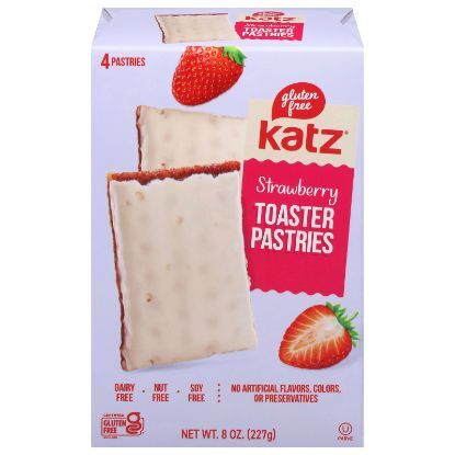 Katz Gluten Free - Straw Toaster Pastry - CS of 6-8 OZ
