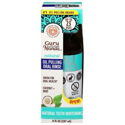 Gurunanda - Pulling Oil Coconut Mint - EA of 1-8 OZ