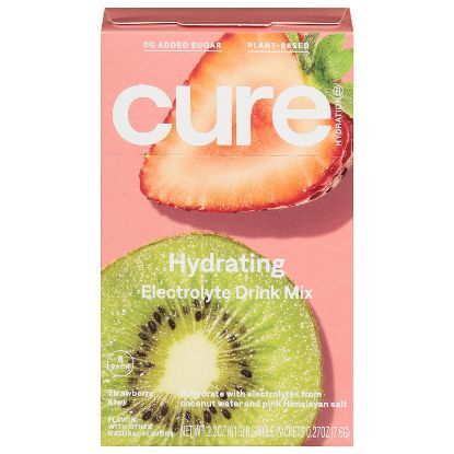 Cure Hydration - Hydrtn Drnk Mx Straw Kiwi - EA of 1-8/.27 OZ