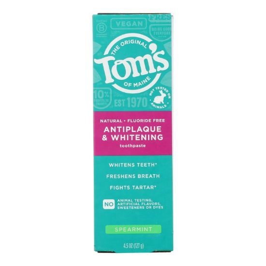 Tom's Of Maine - Tp A/p T/c Whtng Sprmnt - CS of 6-4.5 OZ