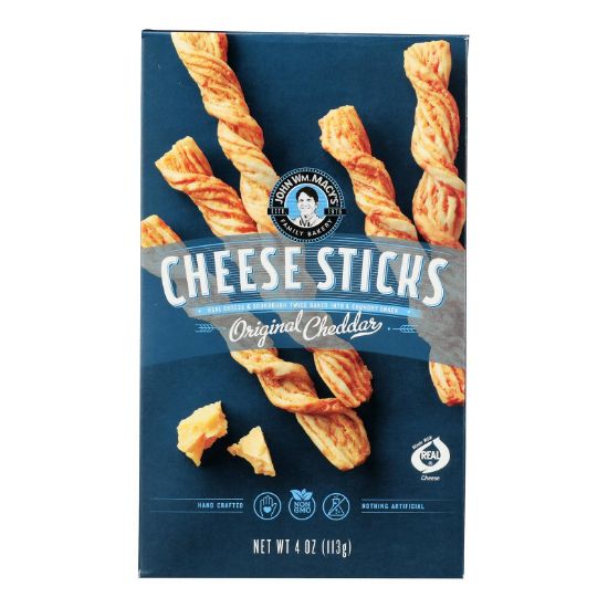 John Wm Macy's - Cheesestick Orig Cheddar - CS of 6-4 OZ