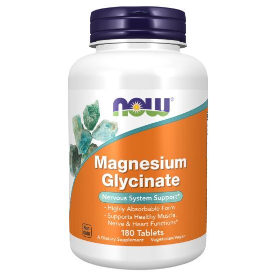 Now Foods - Magnesium Glycinate - EA of 1-180 TAB