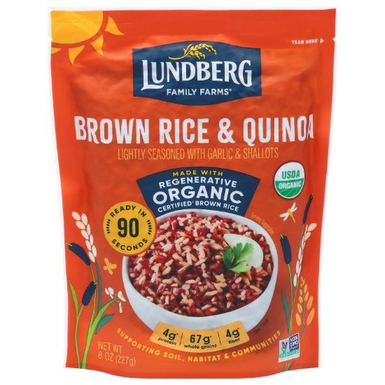 Lundberg Family Farms - Rice Og2 Brn Quinoa Blnd - CS of 6-8 OZ