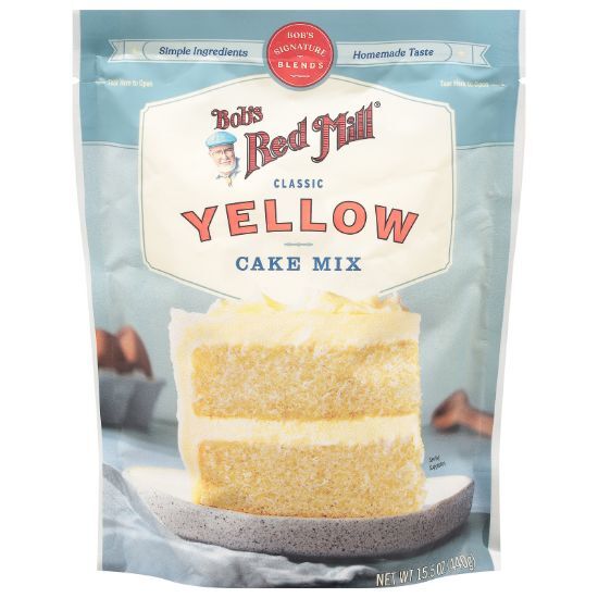 Bob's Red Mill - Cake Mix Yellow - CS of 4-15.5 OZ