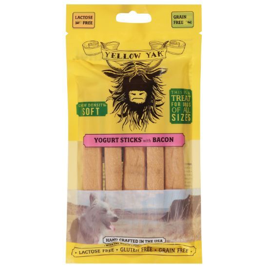 Yellow Yak - Trt Yogurt Stick Bacon - CS of 5-4.8 OZ