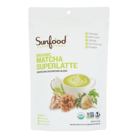 Sunfood - Superlatte Og2 Matcha - EA of 1-6 OZ
