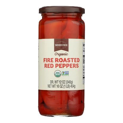 Woodstock - Peppers Og2 Roasted Red - CS of 12-16 OZ