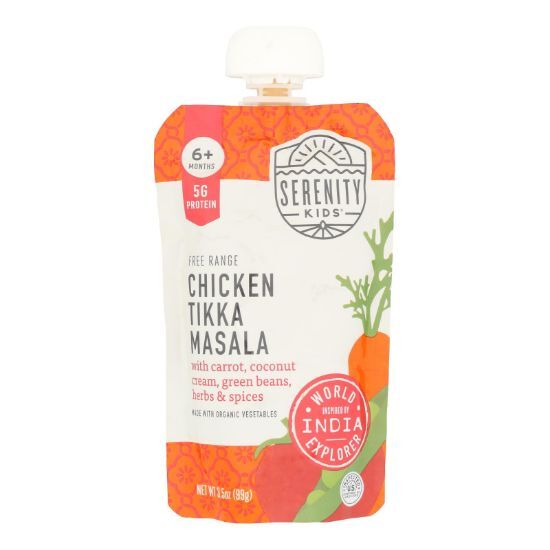 Serenity Kids - Pouch Chick Tkka Masala - CS of 6-3.5 OZ