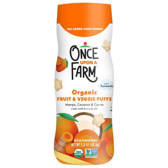 Once Upon A Farm - Puffs Og2 Mngo Crt Cnut - CS of 6-1.5 OZ