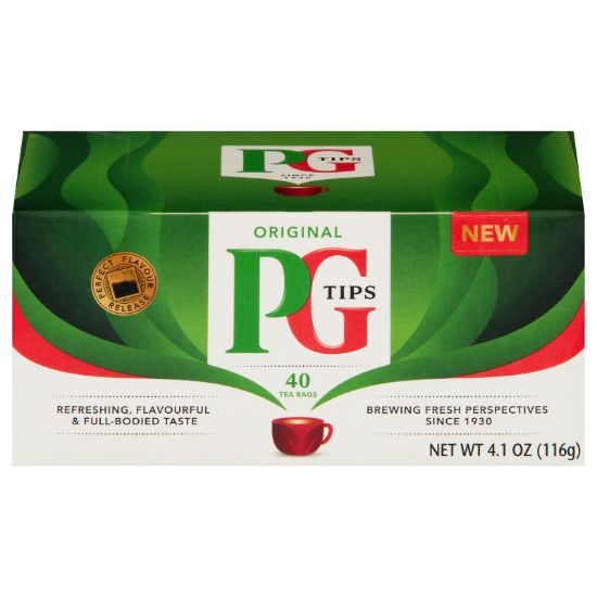 Pg Tips - Tea Black Natural - CS of 6-40 BAG
