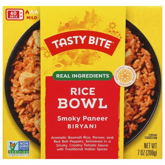 Tasty Bite - Bowl Rice Smkypanr Biryan - CS of 6-7 OZ