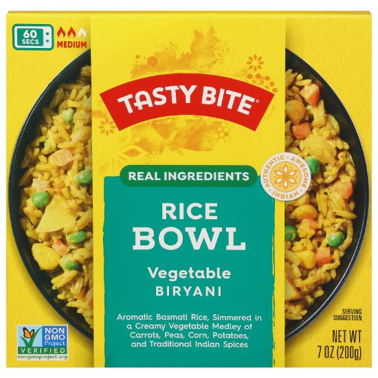 Tasty Bite - Bowl Rice Vegetabl Biryan - CS of 6-7 OZ