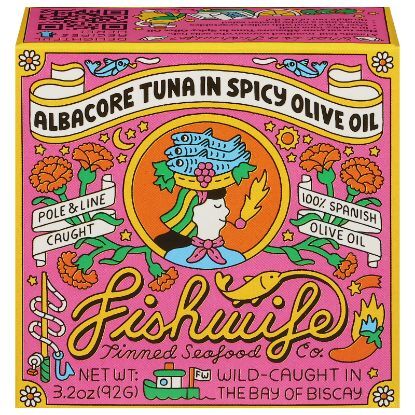 Fishwife - Tuna Albcr Spicy Olv Oil - CS of 12-3.2 OZ