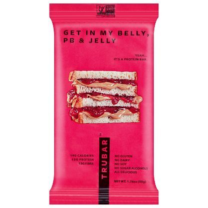 Trubar - Bar Get In My Belly Pbj - CS of 12-1.76 OZ