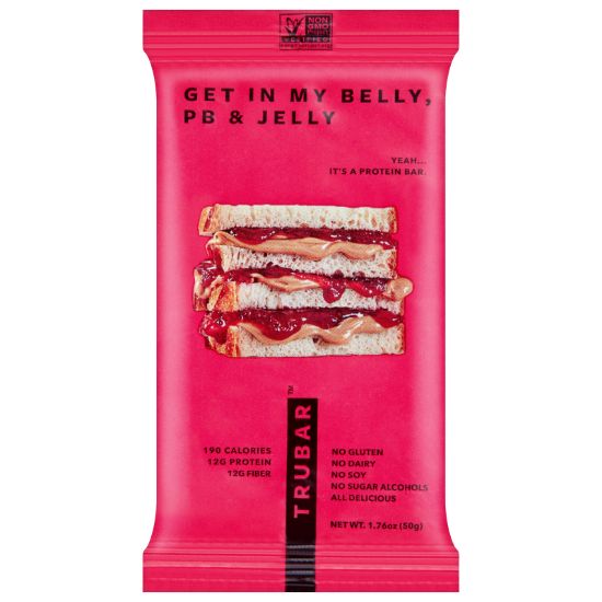 Trubar - Bar Get In My Belly Pbj - CS of 12-1.76 OZ