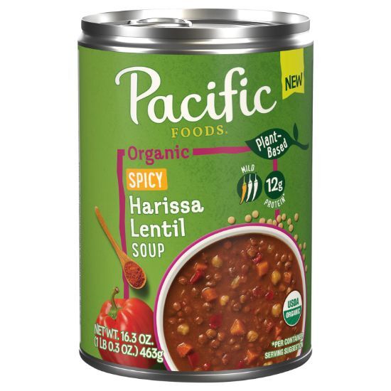 Pacific Foods - Lentil Og2 Spicy Harissa - CS of 12-16.3 FZ