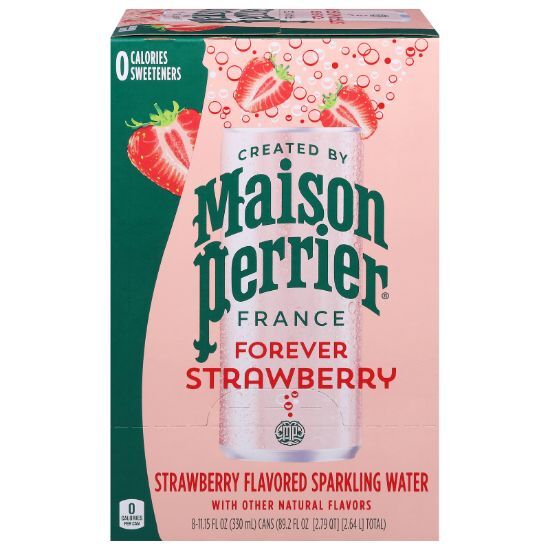 Maison Perrier - Sparkling Water Strawbrry - CS of 3-8/11.15Z