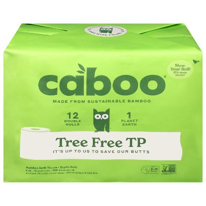 Caboo - Bath Tissue Tree Free - CS of 4-12 CT